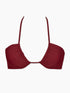 The Iman Halter Top - Merlot